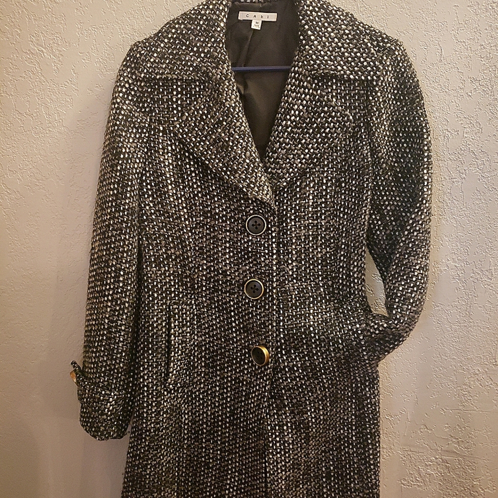 Cabi salt & pepper coat